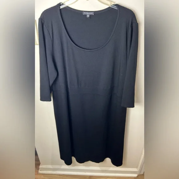 Eileen Fisher | Dresses | Eileen Fisher Midi Dress X Black Jersey Knit Surplice Viscose Blend Minimalist | Poshmark Eileen Fisher | Dresses | Eileen Fisher Midi Dress X Black Jersey Knit Surplice Viscose Blend Minimalist | Poshmark